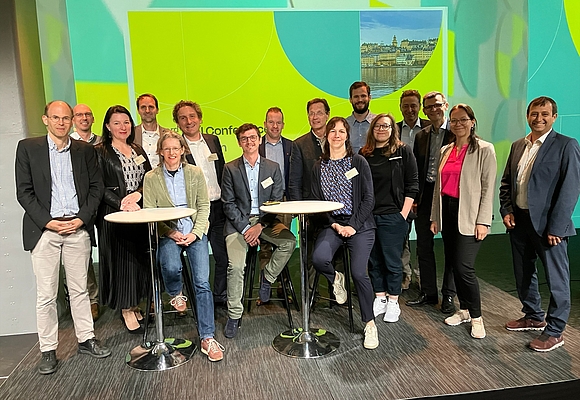 Die Delegation der österreichischen Leichtbauplattform bei der ELN-Konferenz in Stockholm. © Business Upper Austria